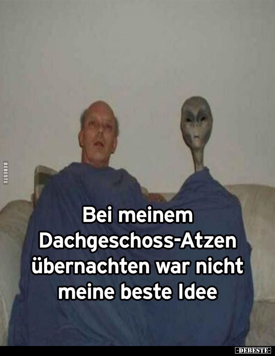 Bei meinem Dachgeschoss-Atzen übernachten war nicht meine beste Idee.