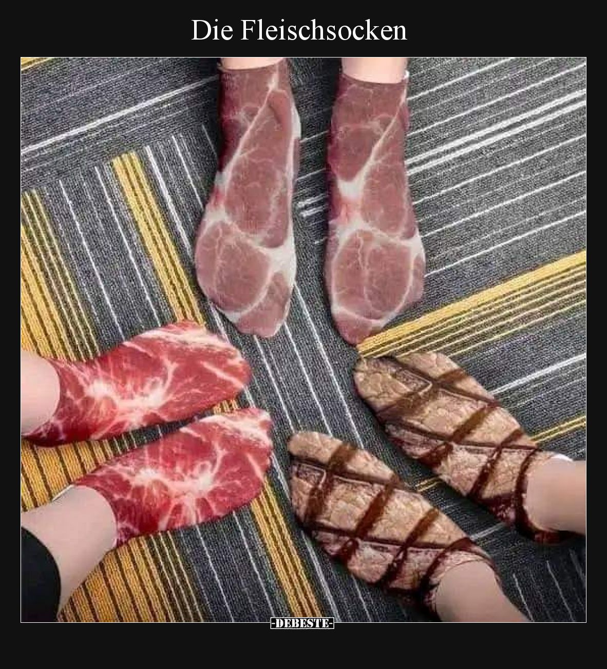 Die Fleischsocken
