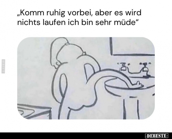 Komm ruhig vorbei, aber es wird nichts laufen.. - Lustige Bilder | DEBESTE.de