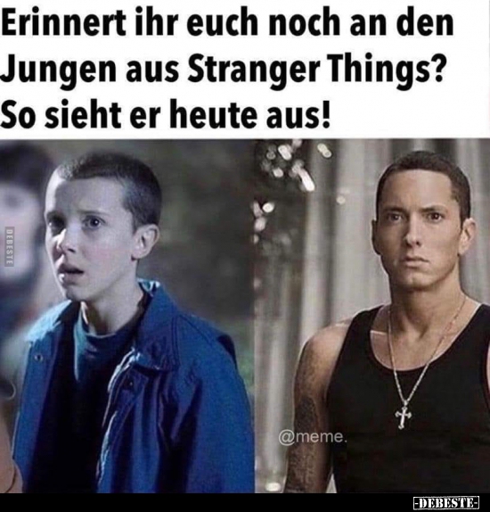 Erinnert ihr euch noch an den Jungen aus Stranger..