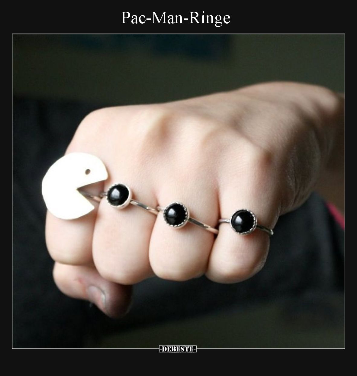 Pac-Man-Ringe.. - Lustige Bilder | DEBESTE.de