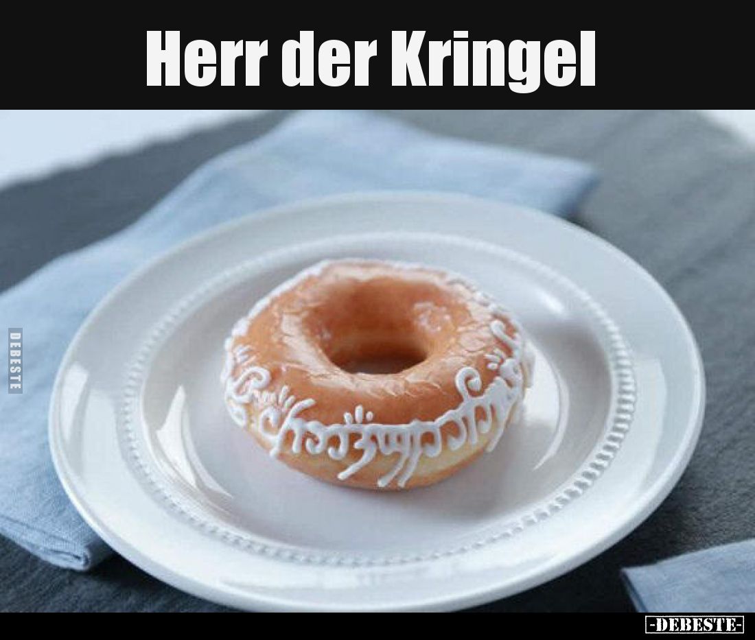 Herr der Kringel.. - Lustige Bilder | DEBESTE.de