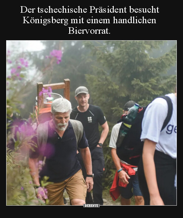 Der tschechische Präsident besucht Königsberg mit einem.. - Lustige Bilder | DEBESTE.de