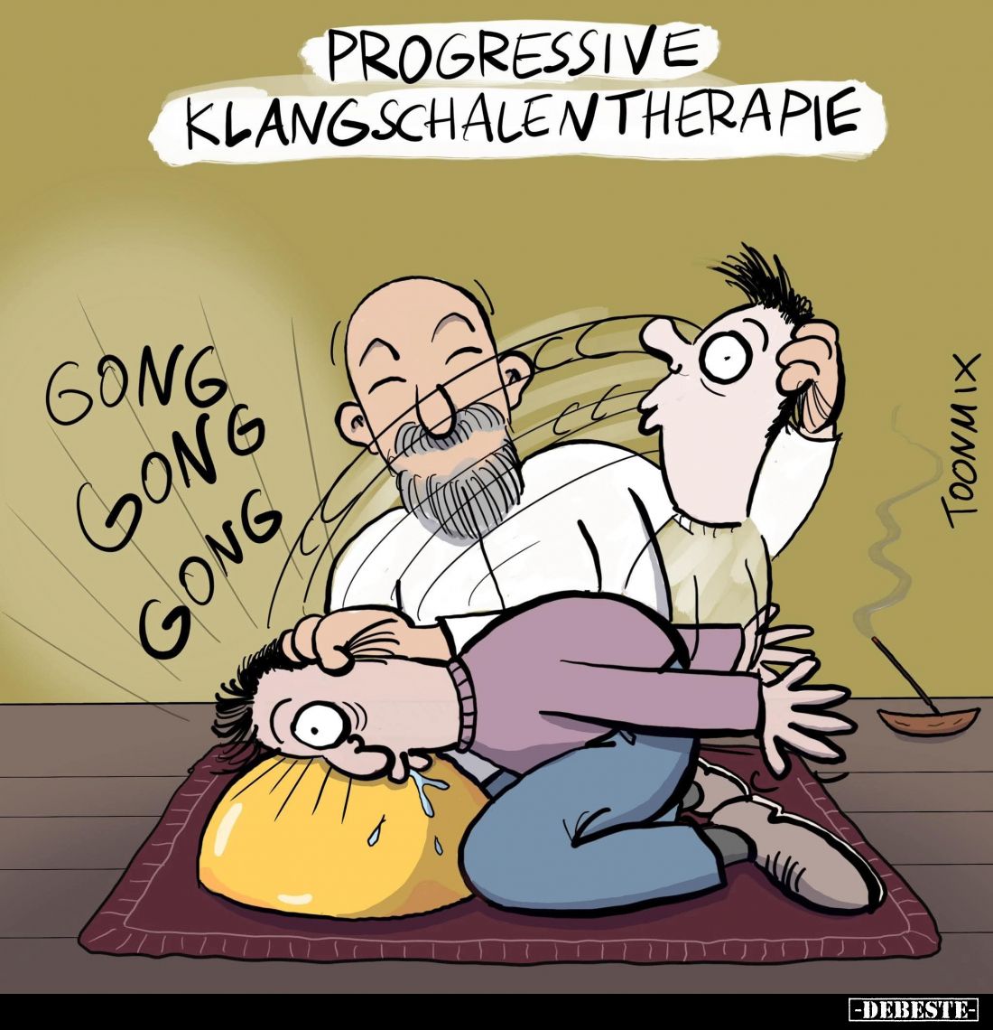 Progressive Klangschalen Therapie.