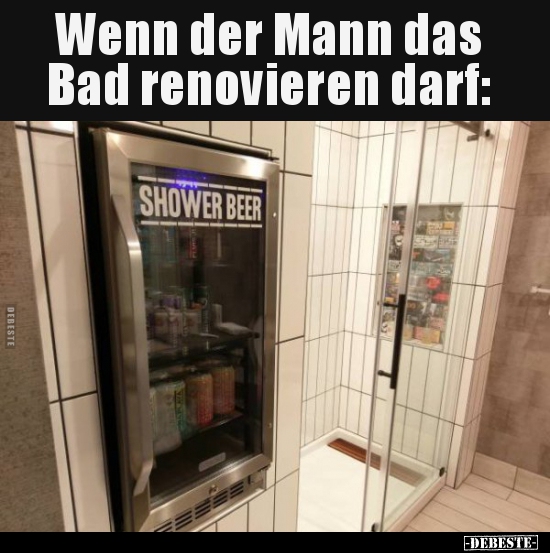 Wenn der Mann das Bad renovieren darf.. - Lustige Bilder | DEBESTE.de