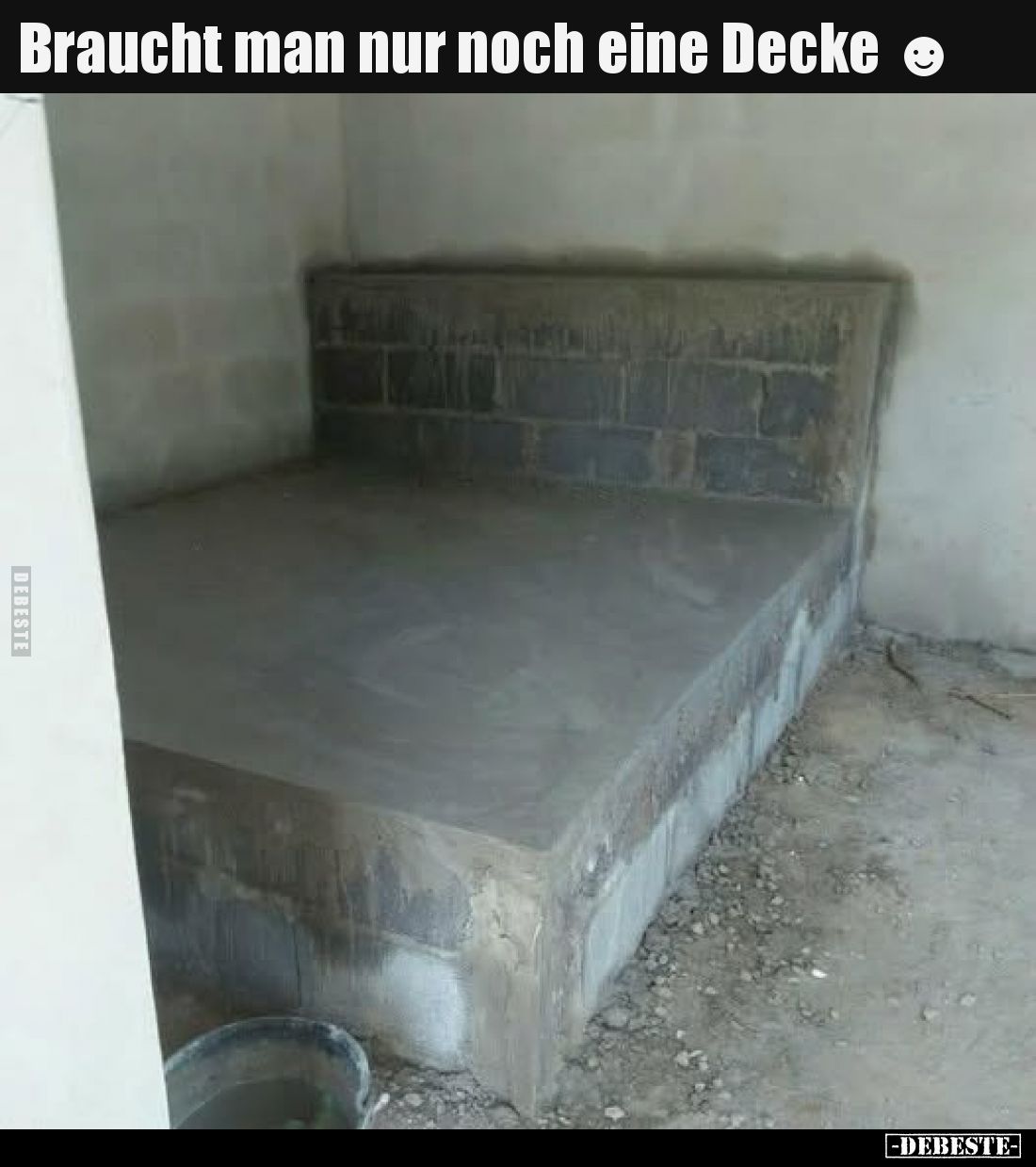 Braucht man nur noch eine Decke.. - Lustige Bilder | DEBESTE.de