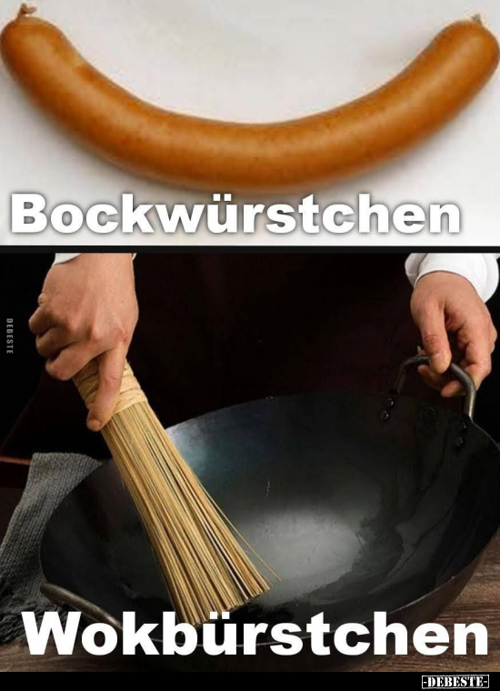 Bockbürstchen - Wokbürstchen