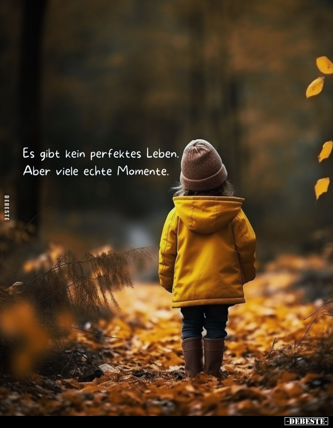 Es gibt kein perfektes Leben. Aber viele echte Momente.