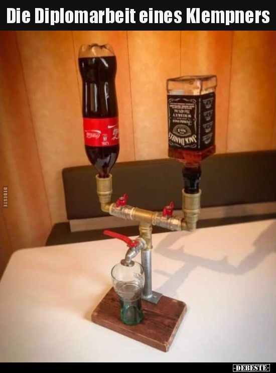 Die Diplomarbeit eines Klempners..