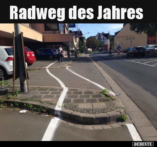 Radweg des Jahres..