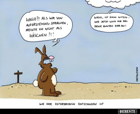 Hallo?! Als wir von Auferstehung sprachen.. - Lustige Bilder | DEBESTE.de