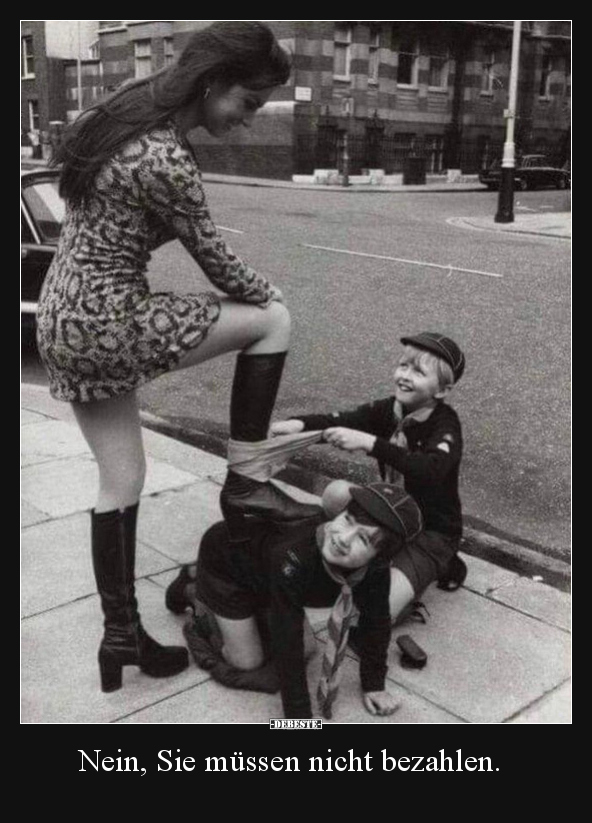 Nein, Sie müssen nicht bezahlen