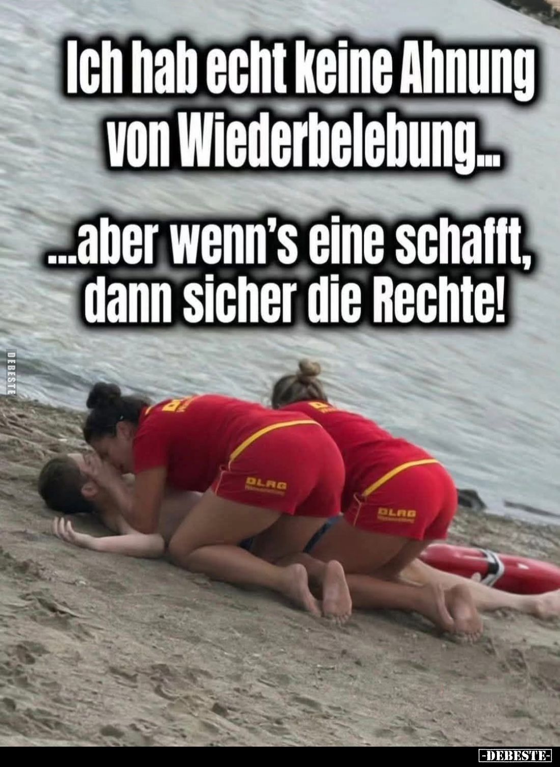 Ich hab echt keine Ahnung von Wiederbelebung...
Aber wenn's eine schafft, dann sicher die Rechte!