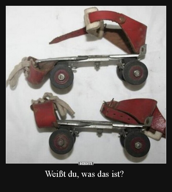 Weißt du, was das ist?