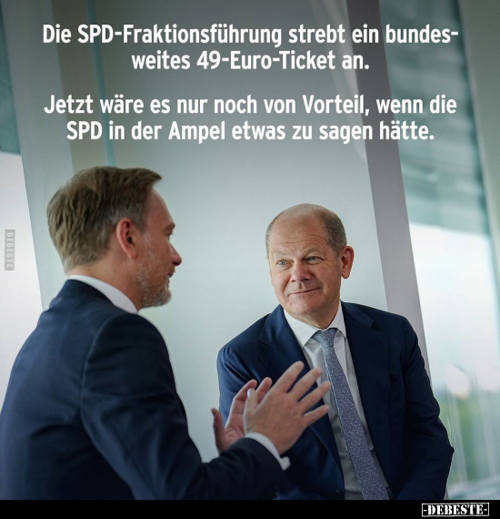 Die SPD-Fraktionsführung strebt ein bundesweites.. - Lustige Bilder | DEBESTE.de