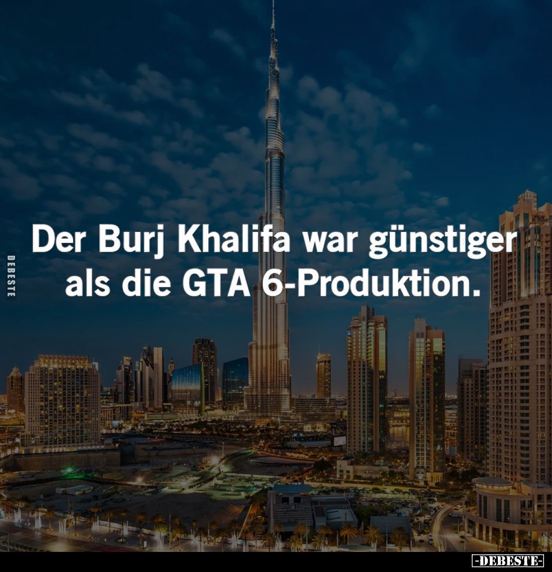 Der Burj Khalifa war günstiger als die GTA 6-Produktion.