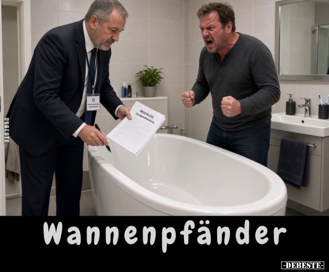 Wannenpfänder.