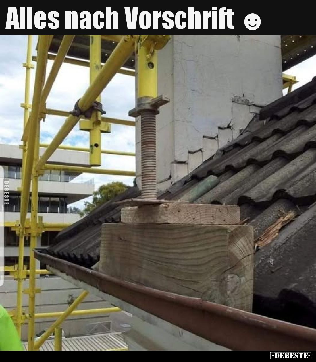 Alles nach Vorschrift.