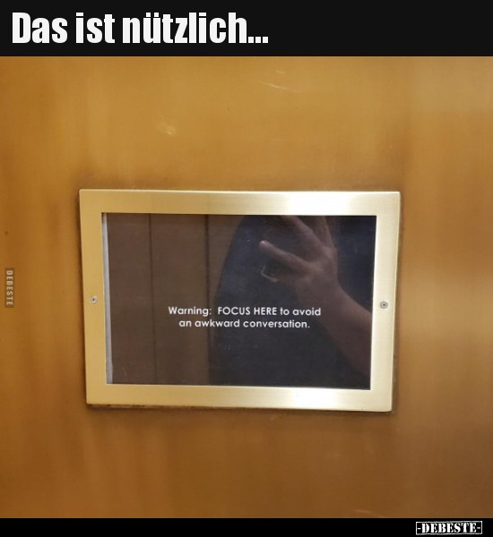 Das ist nützlich...