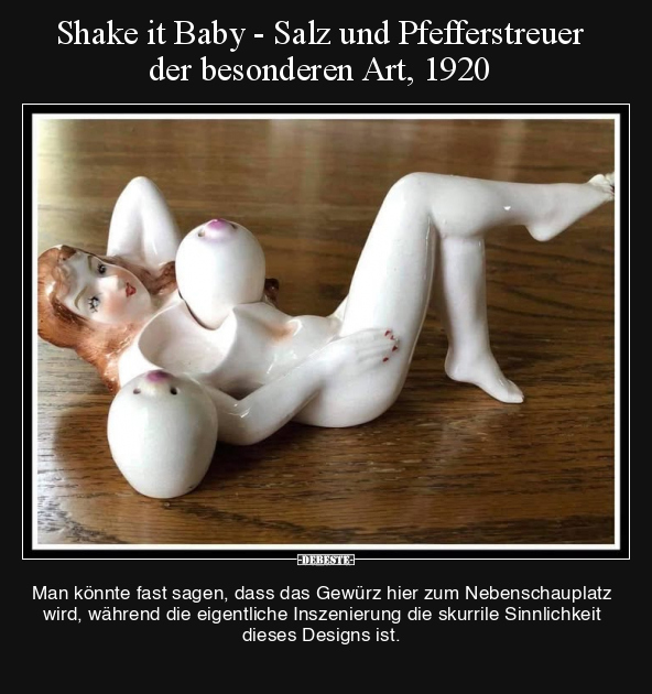 Shake it Baby - Salz und Pfefferstreuer der besonderen Art.. - Lustige Bilder | DEBESTE.de