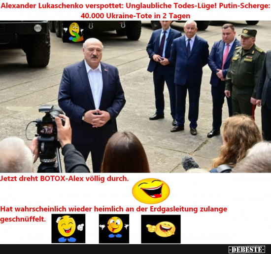 Putin und sein durchgeknallter Freund, BOTOX-Alex - Lustige Bilder | DEBESTE.de