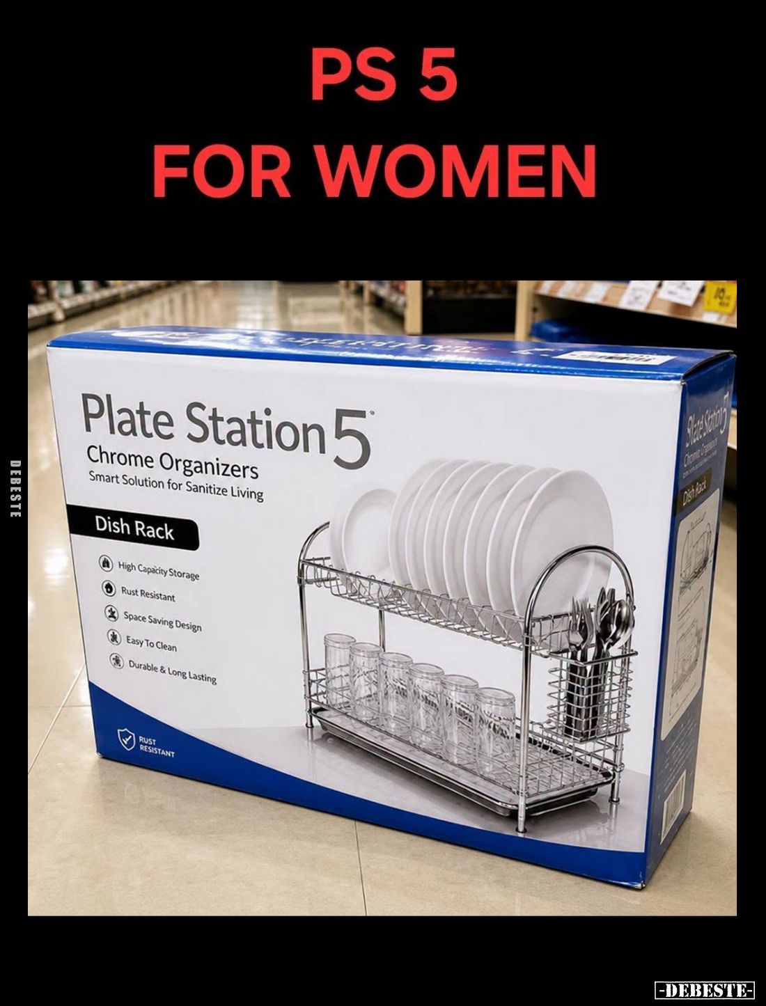 PS 5 für Frauen.