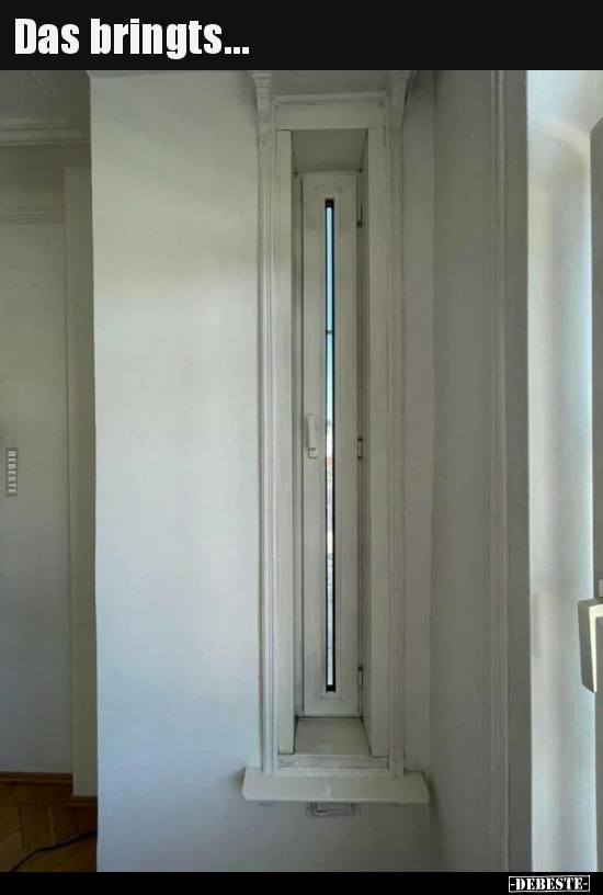 Das bringts...