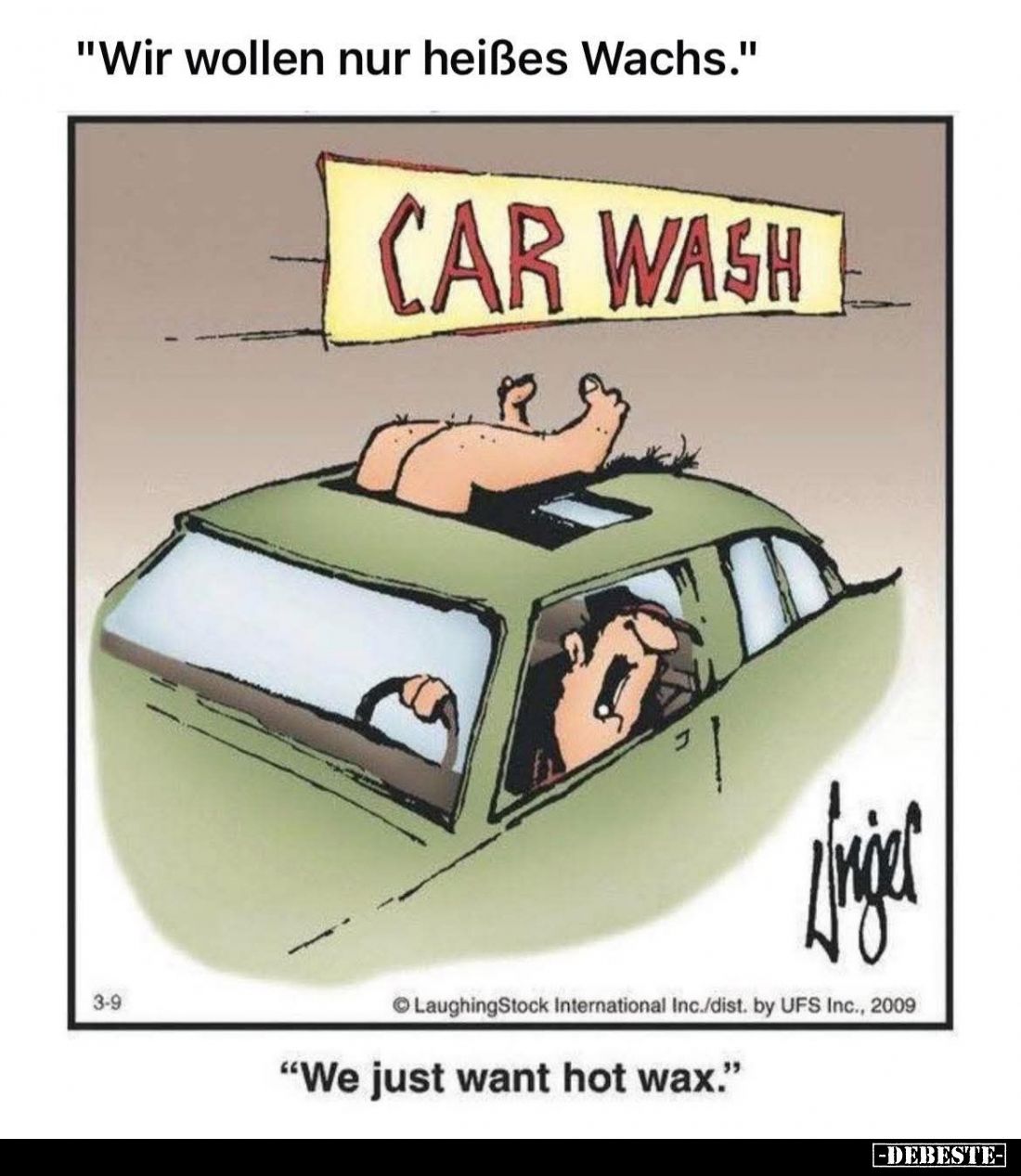 "Wir wollen nur heißes Wachs.".. - Lustige Bilder | DEBESTE.de