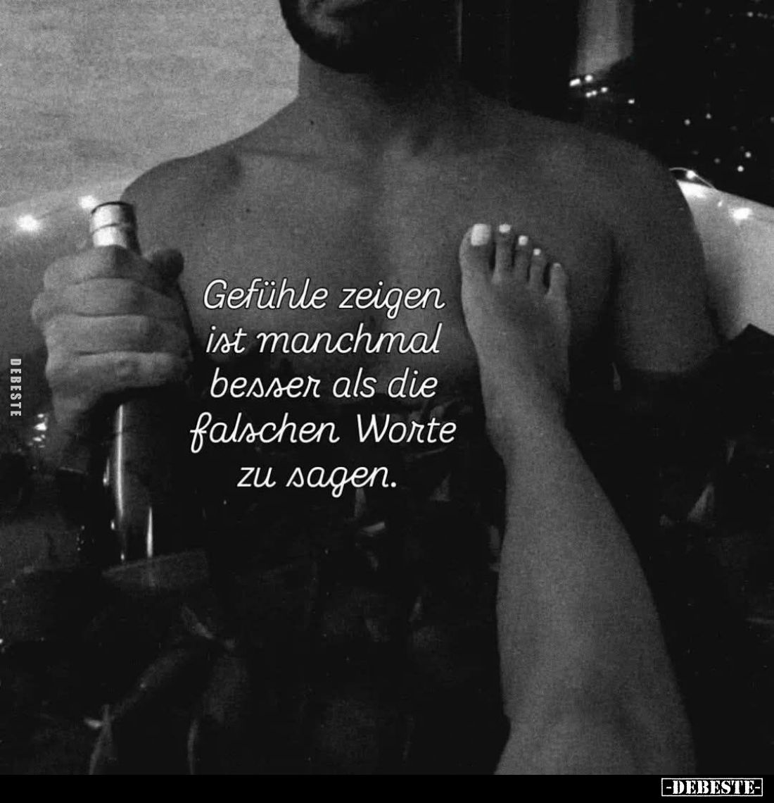 Gefühle zeigen ist manchmal besser... - Lustige Bilder | DEBESTE.de