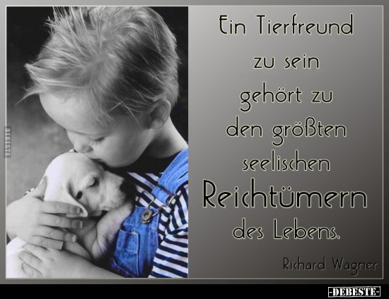 Ein Tierfreund zu sein gehört.. - Lustige Bilder | DEBESTE.de