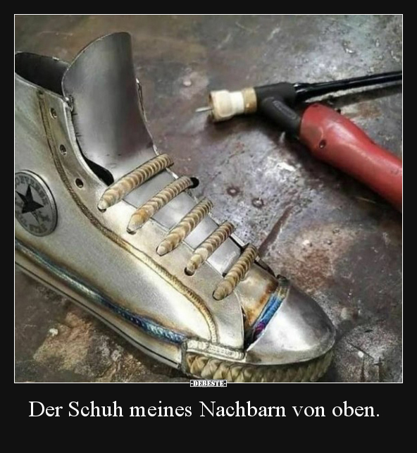 Der Schuh meines Nachbarn von oben... - Lustige Bilder | DEBESTE.de