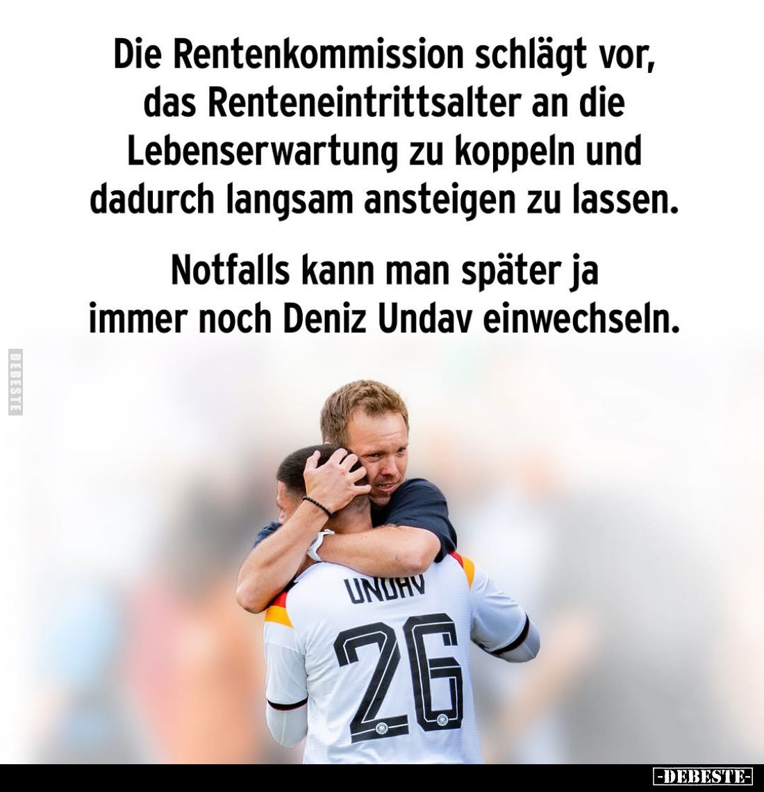 Die Rentenkommission schlägt vor, das Renteneintrittsalter an die Lebenserwartung zu koppeln und dadurch langsam ansteigen zu...