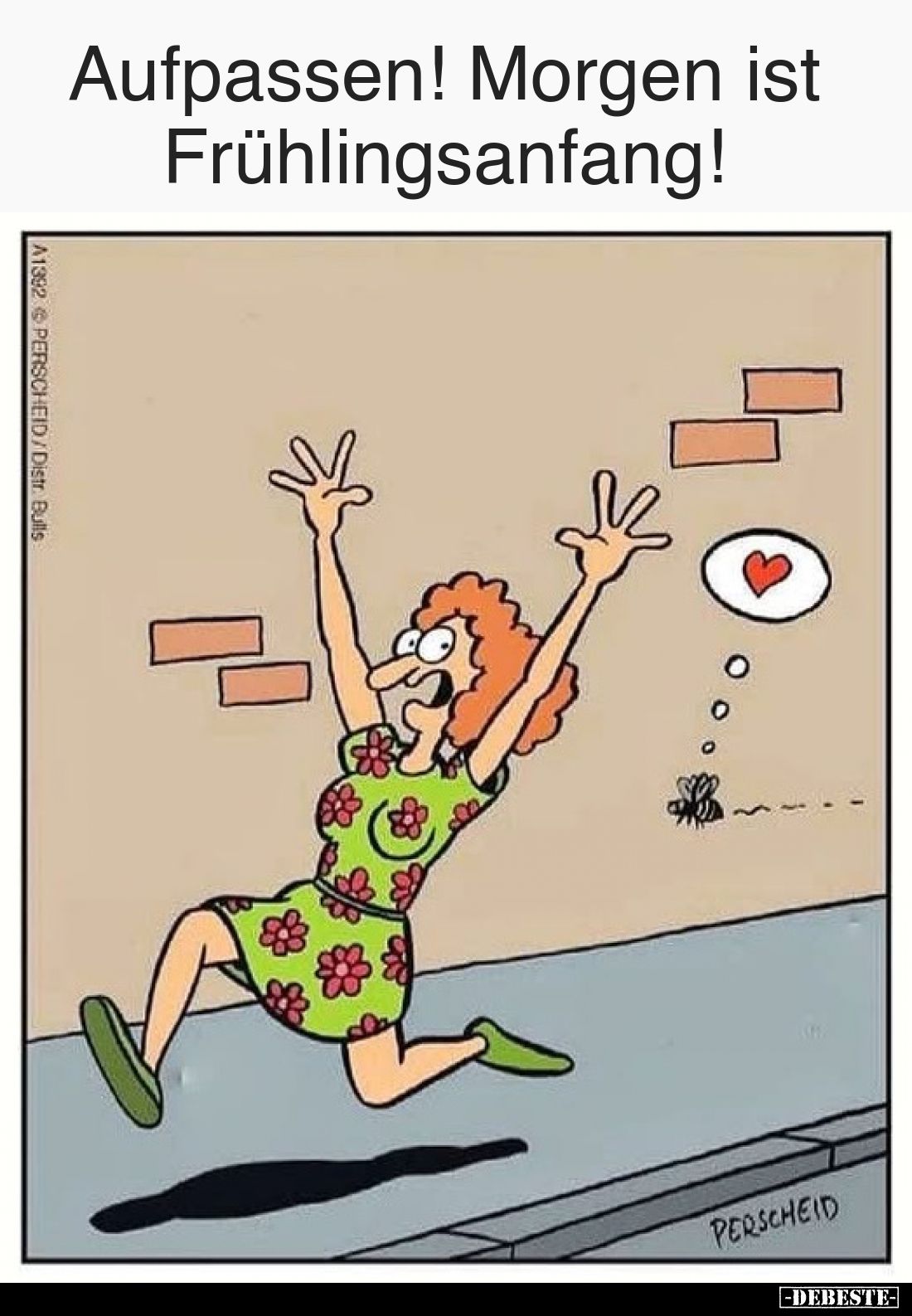 Aufpassen! Morgen ist Frühlingsanfang!.. - Lustige Bilder | DEBESTE.de