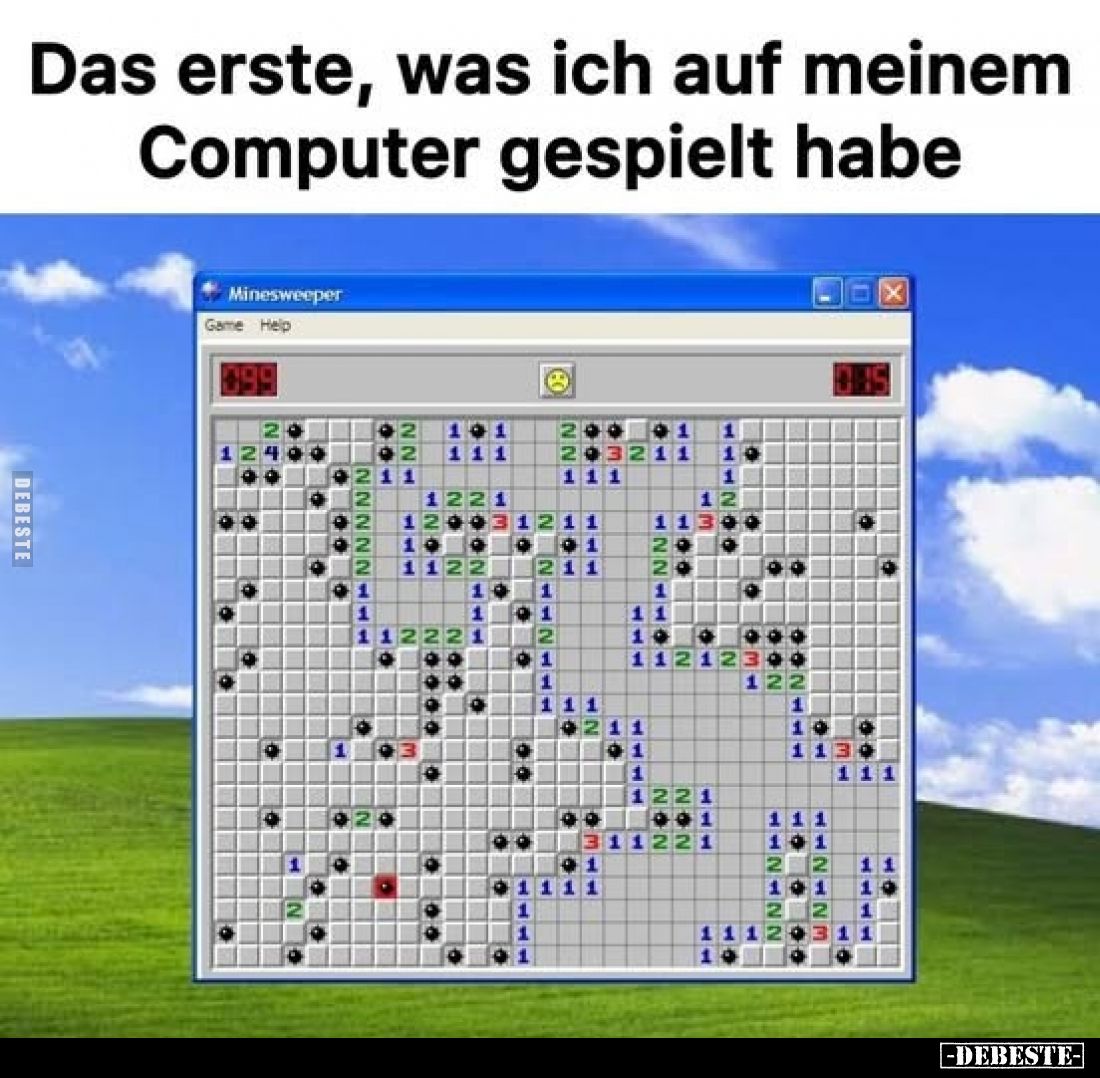 Das erste, was ich auf meinem Computer gespielt habe.