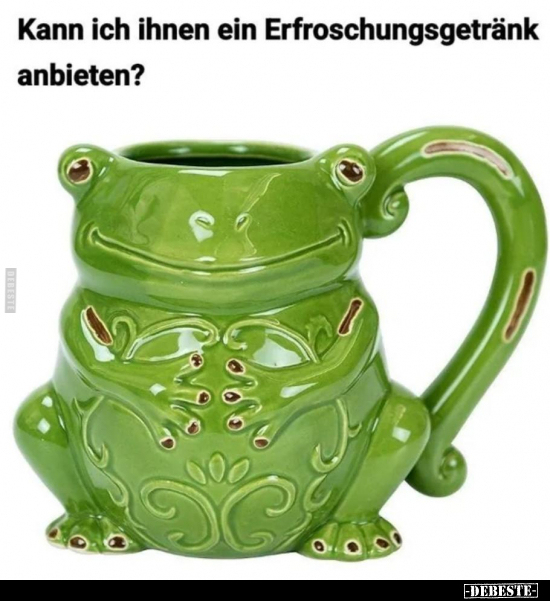 Kann ich ihnen ein Erfroschungsgetränk anbieten?.. - Lustige Bilder | DEBESTE.de