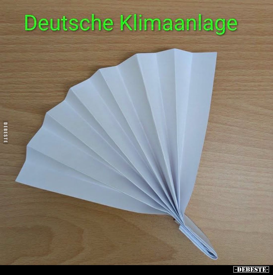 Deutsche Klimaanlage.