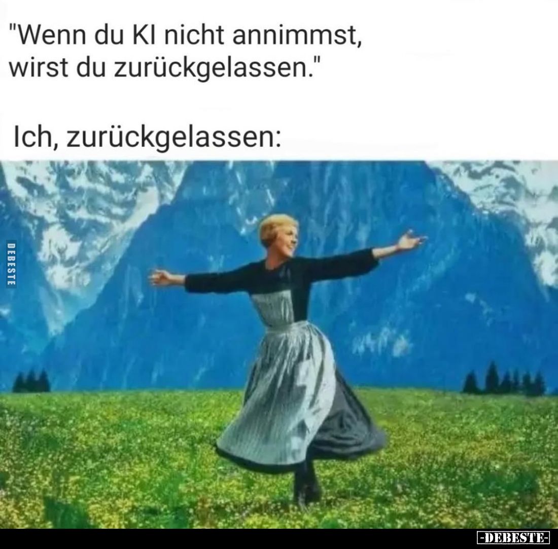 "Wenn du Kl nicht annimmst, wirst du zurückgelassen." -
Ich, zurückgelassen: