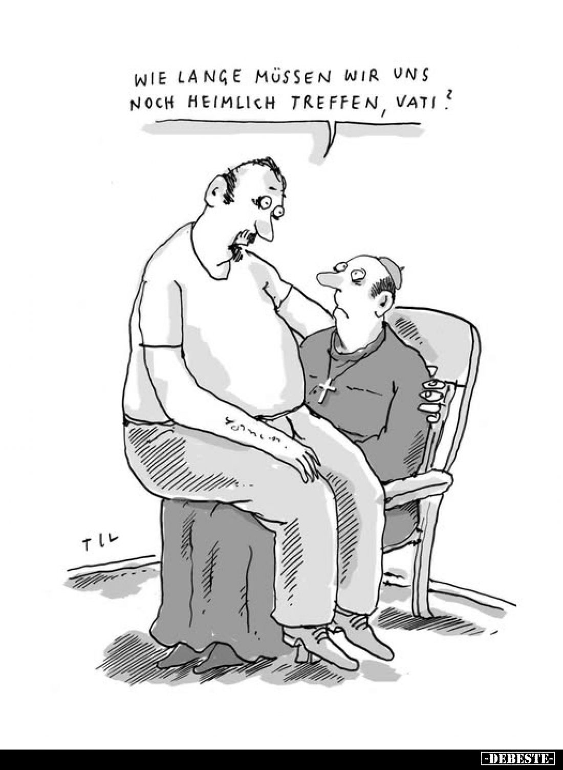Wie lange müssen wir uns noch heimlich treffen, Vati?