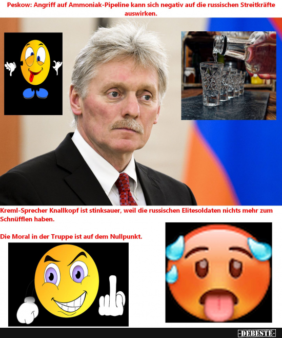 Putin und seine Kremlposaune Knallkopf sind total schockiert. - Lustige Bilder | DEBESTE.de