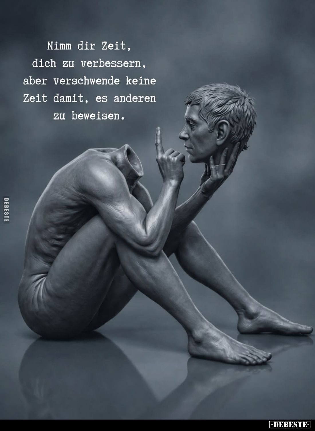 Nimm dir Zeit, dich zu verbessern... - Lustige Bilder | DEBESTE.de