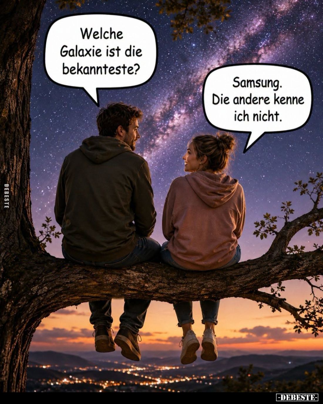Welche Galaxie ist die bekannteste? -
Samsung. Die andere kenne ich nicht.