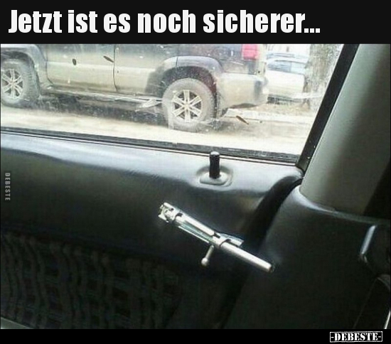 Jetzt ist es noch sicherer...
