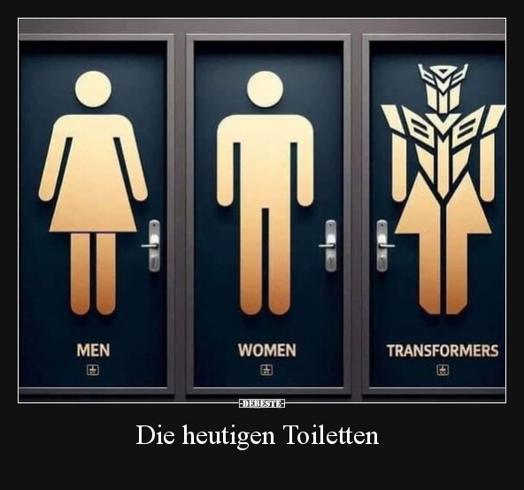 Die heutigen Toiletten.. - Lustige Bilder | DEBESTE.de