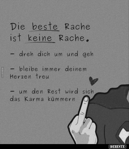 Die beste Rache ist keine Rache.. - Lustige Bilder | DEBESTE.de