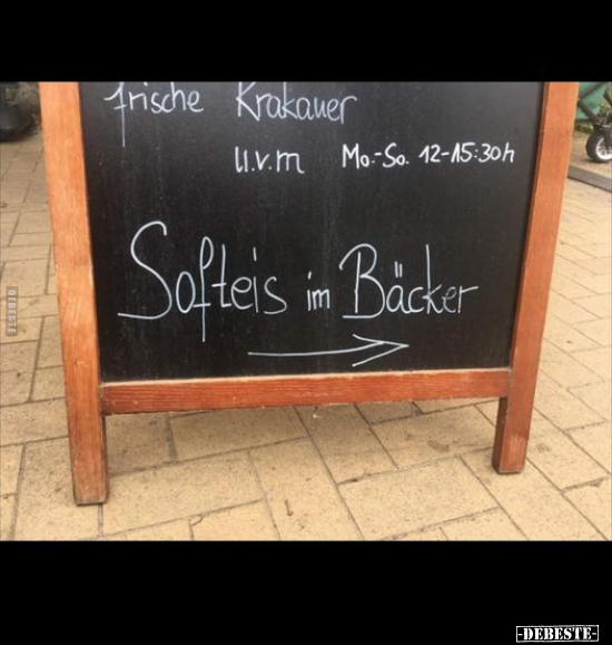 Safleis im Bäcker...