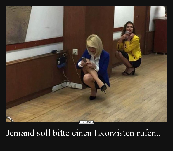 Jemand soll bitte einen Exorzisten rufen... - Lustige Bilder | DEBESTE.de