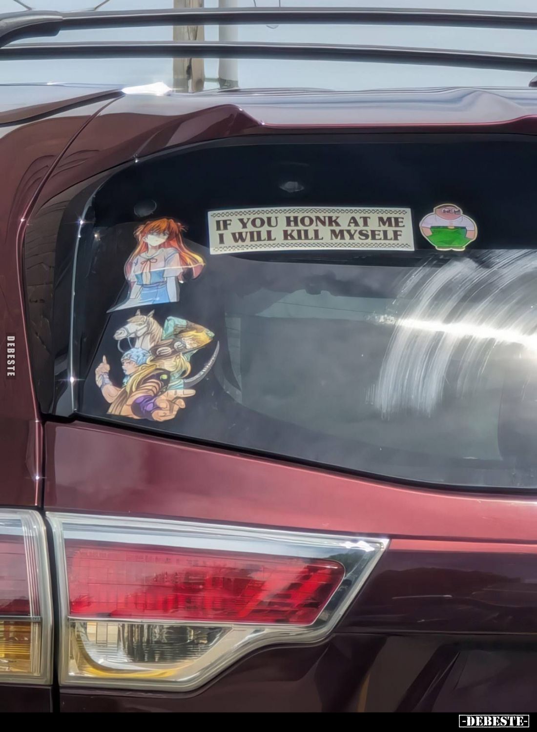 IF YOU HONK AT ME..