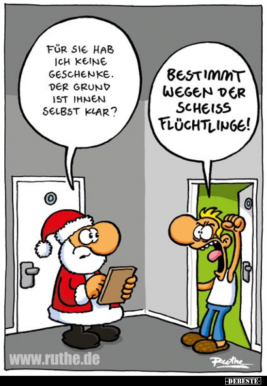Für Sie hab ich keine Geschenke. Der Grund ist ihnen selbst.. - Lustige Bilder | DEBESTE.de