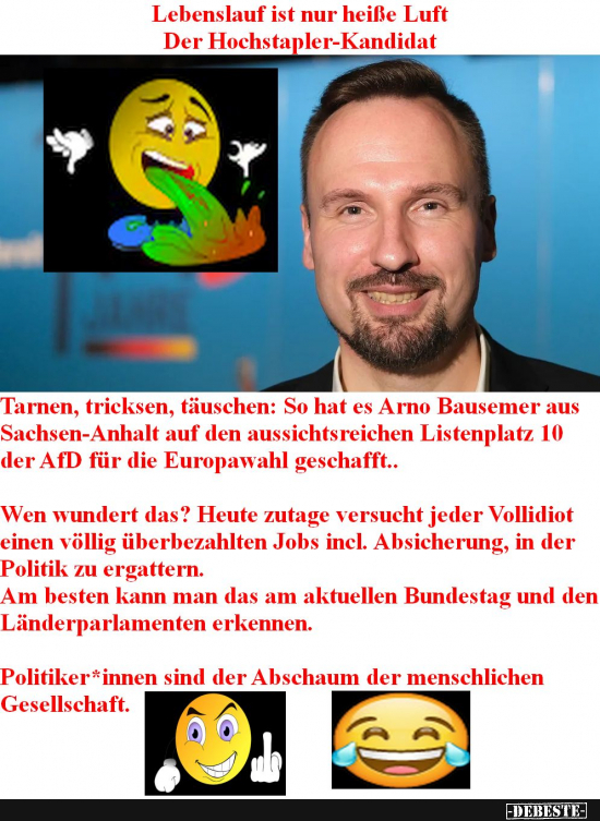 Politiker, das größte Übel der Menschheit - Lustige Bilder | DEBESTE.de