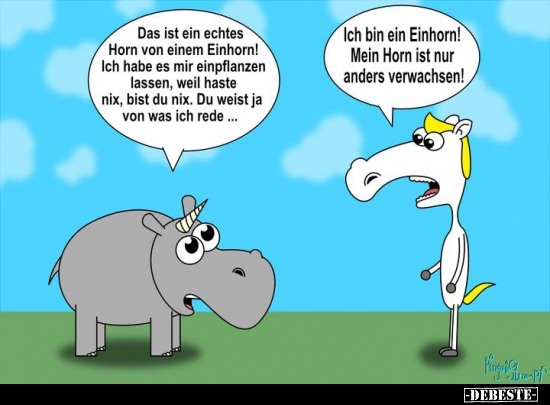 Das ist ein echtes Horn von einem Einhorn!.. - Lustige Bilder | DEBESTE.de